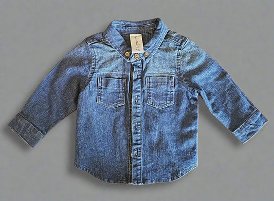 6-9 Months Denim Shirt