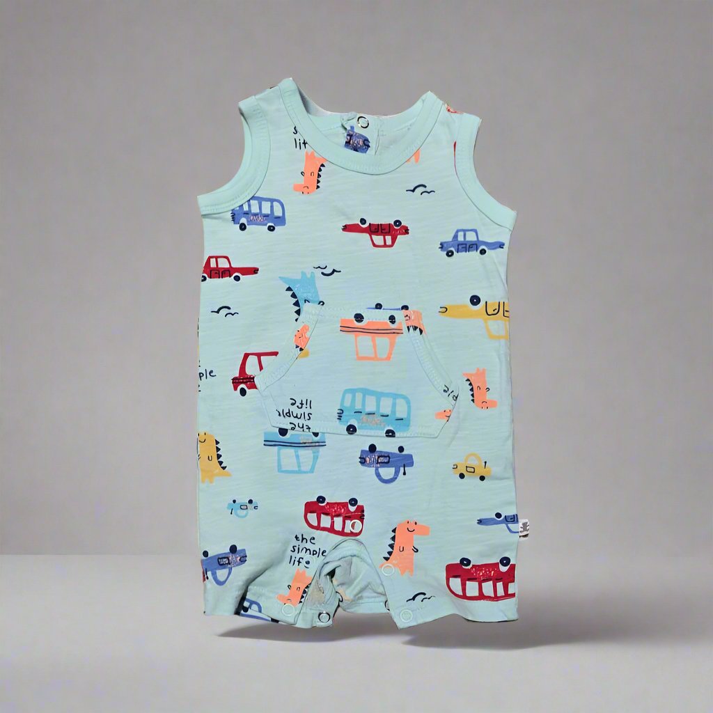 Newborn WooliesBabes Car Romper