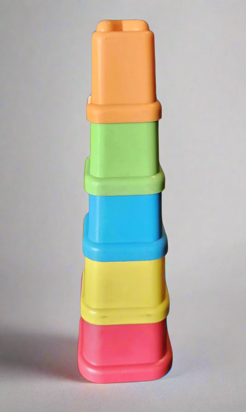 Fisher Price Square stacking cups