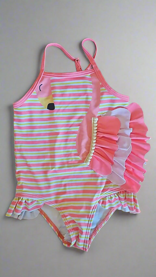 12-18 Months Grils Swimwear - Flamingo