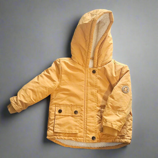 12-18 Months WooliesBabes Mustard Yellow Jacket