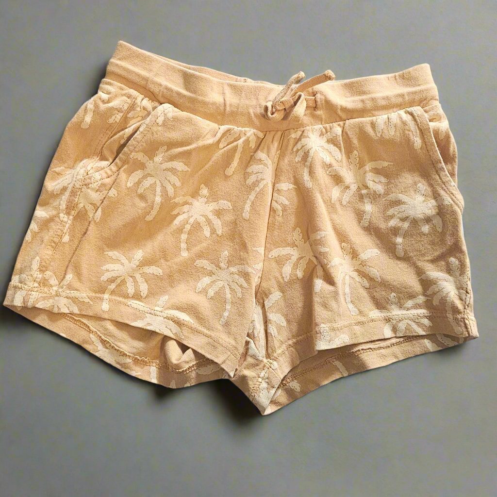 12-18 Months H&M Yellow Palm Tree Shorts