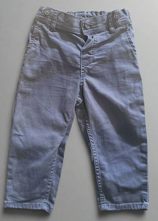 12-18 Months H&M Smokey Blue Boys Chino