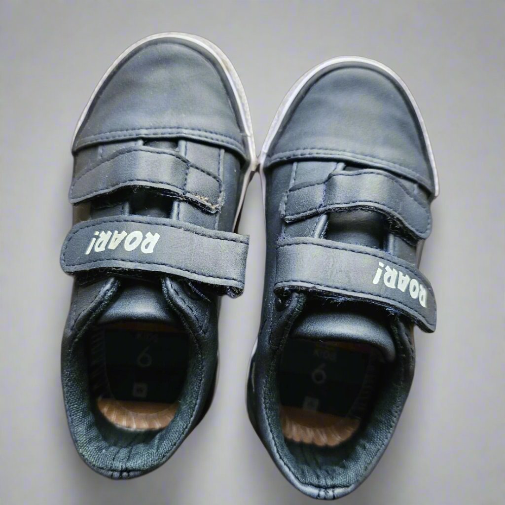 UK6 Woolworths Navy Blue Dinosaur Sneakers